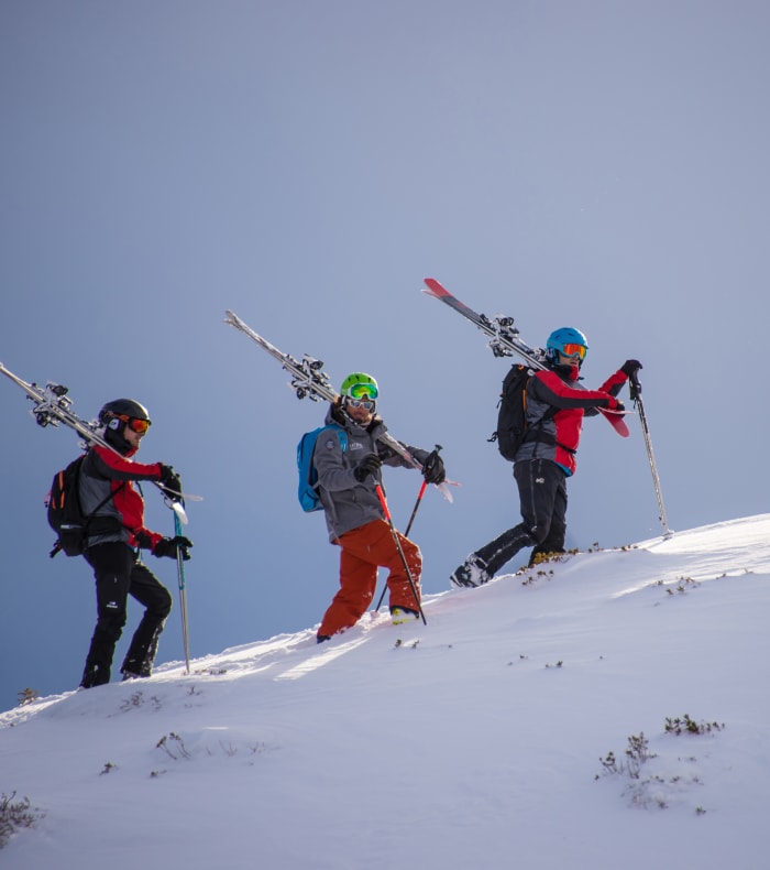 Ski freerando haute montagne