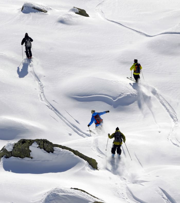 Ski freerando haute montagne