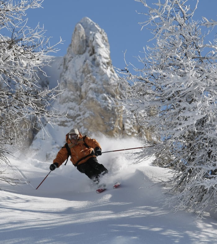 Ski freerando haute montagne
