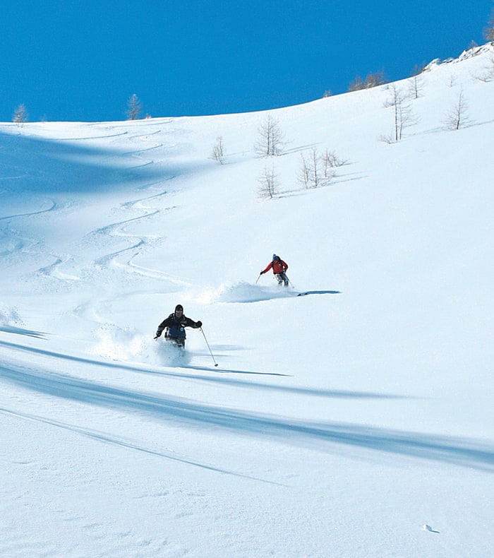 Ekspert off-piste skiløb Evasion