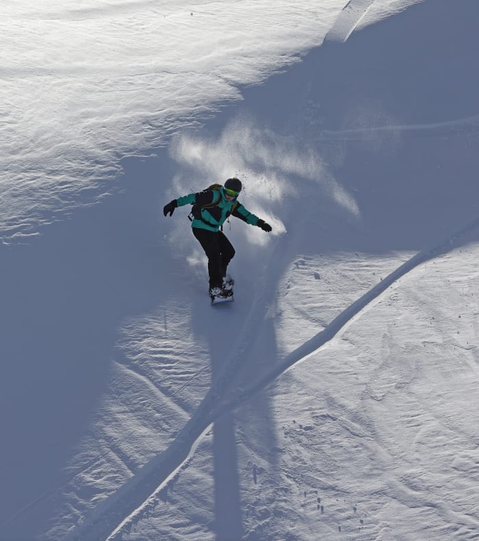 Snowboard hors-piste All Mountain