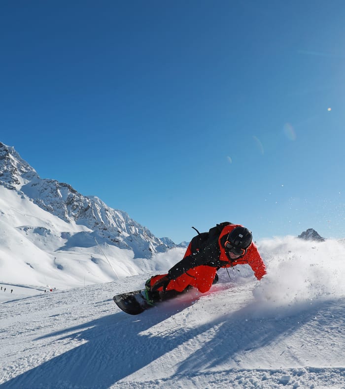 All Mountain offpiste-snowboard