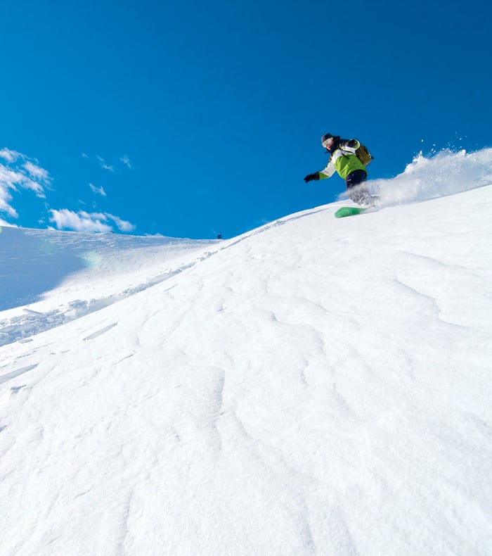 Off-pist Snowboard All Mountain