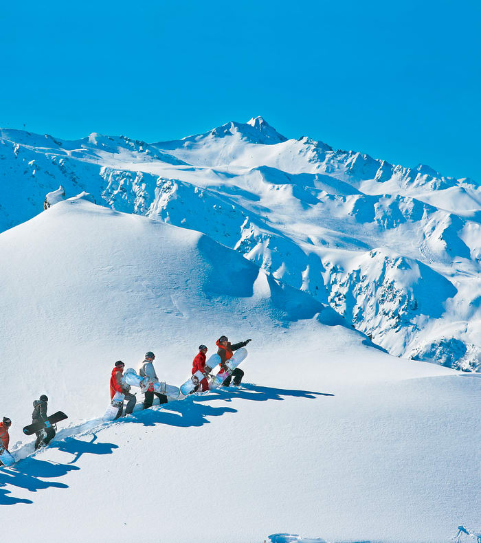 Snowboard hors-piste expert Vallée Blanche