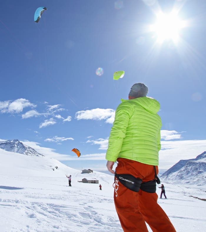 Snowkite
