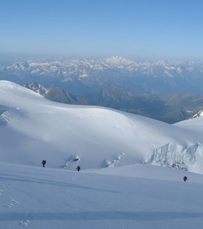 Sommet de l'Alphubel 4206 m