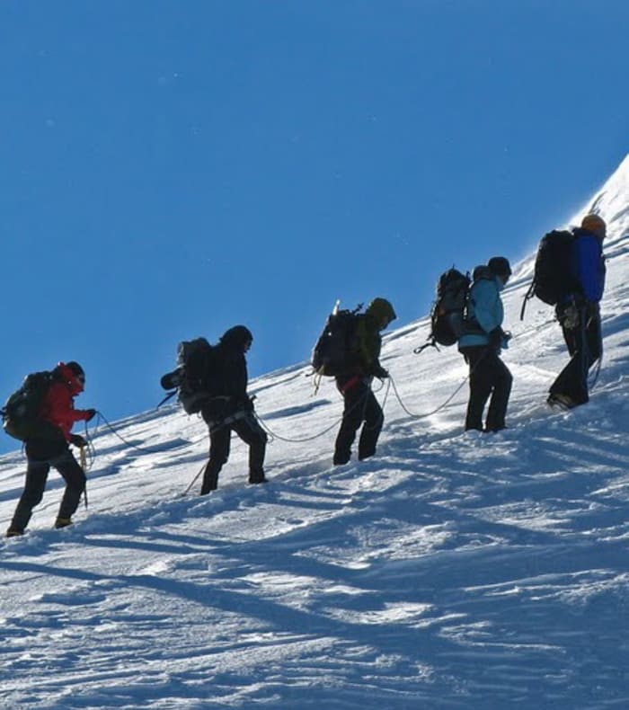 Bishorn-topmødet 4159 m