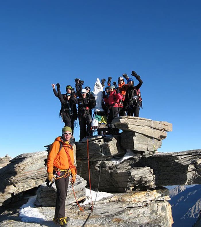 Toppen af Grand Paradis 4061 m