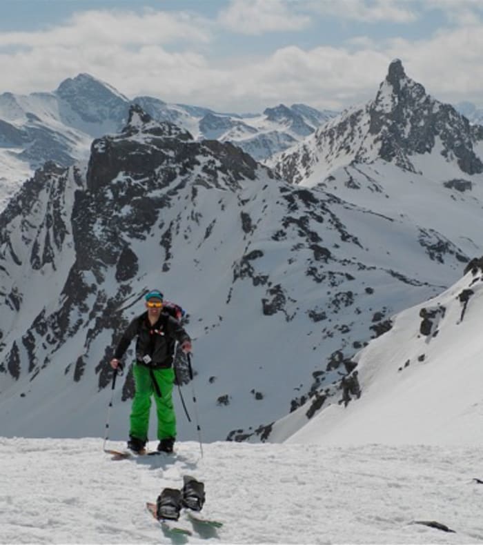 Splitboard haute montagne