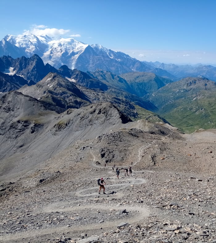 Tur omkring Buet Mont Blanc for kvinder