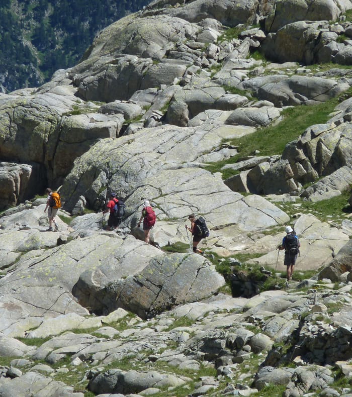 Tour du massif des Posets 