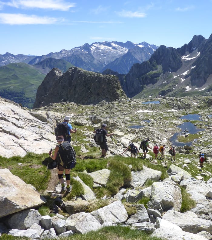 Turen rundt om Posets massivet