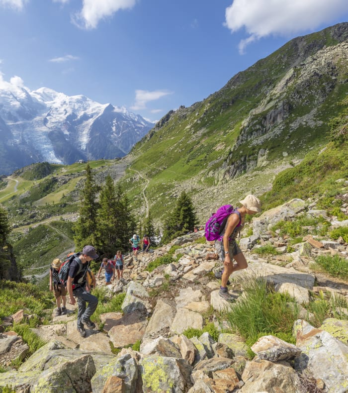 Tur rundt om Mont Blanc