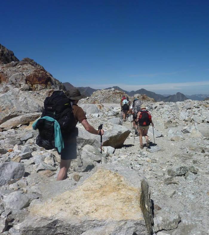 Traversée des Pyrénées Centrales Etape 1
