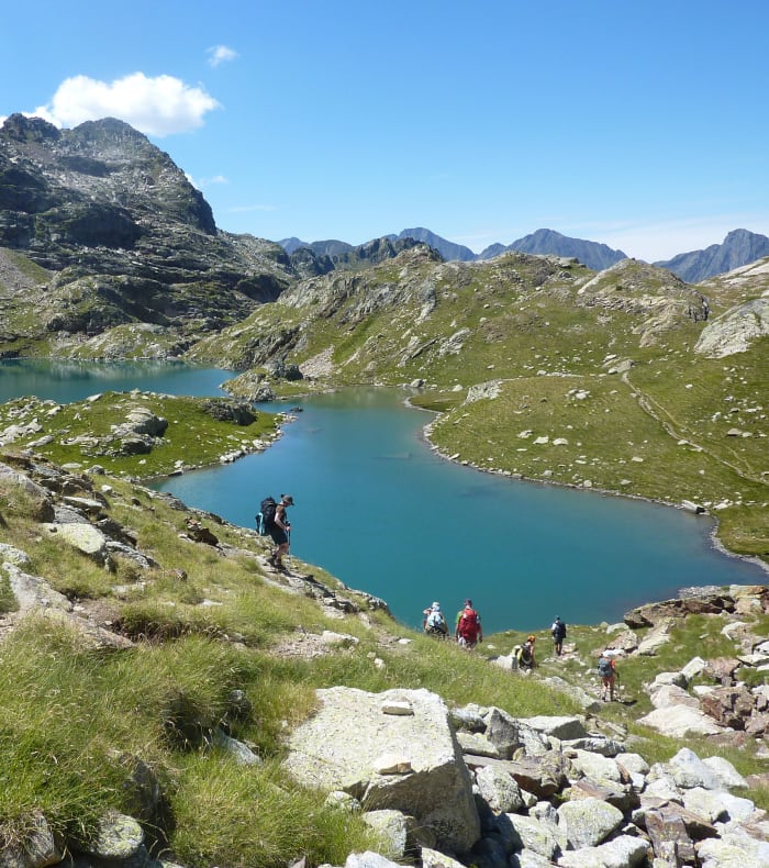 Traversée des Pyrénées Centrales Etape 1