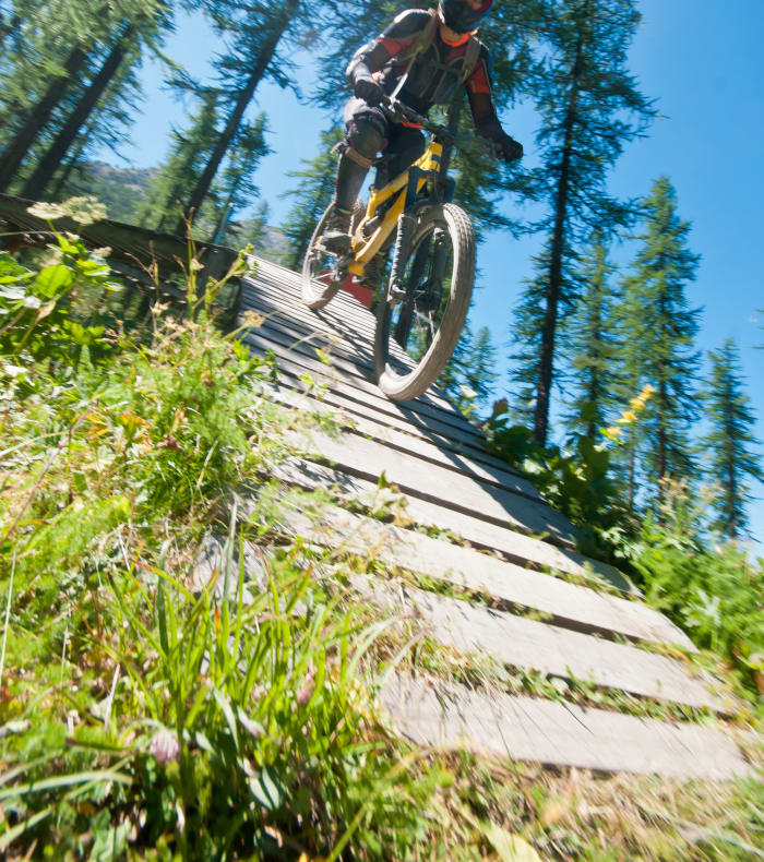 VTT Descente Serre Che Evasion Initié