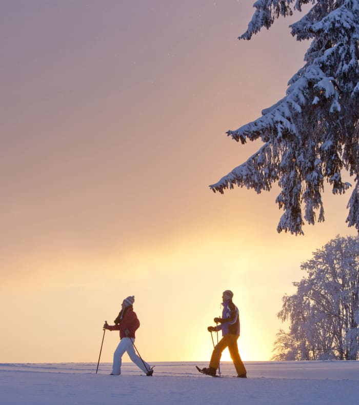 Week-end raquettes et cabane dans le Jura