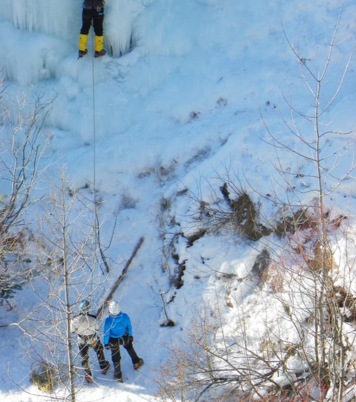 Weekend Cascades spécial débutant