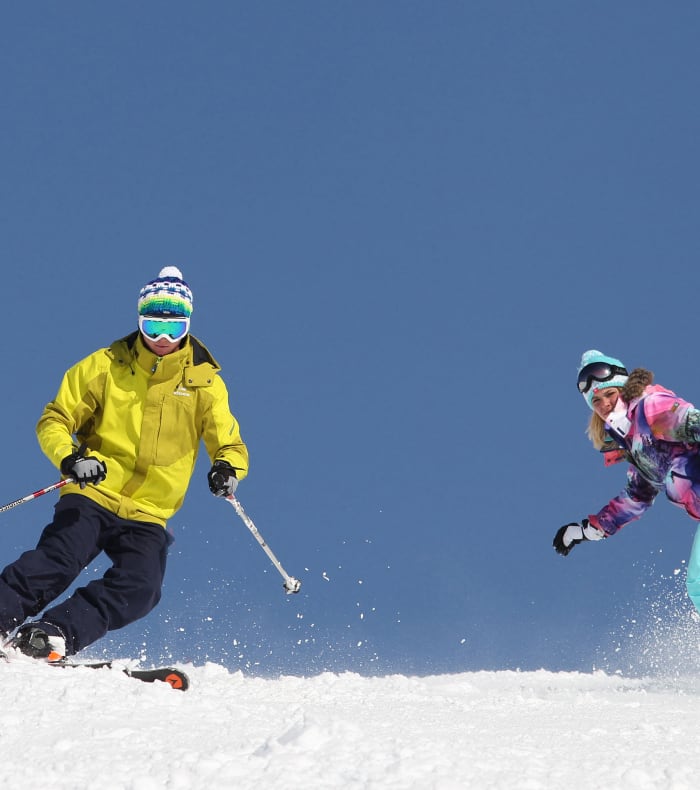 Weekend ski- eller snowboard minipakke