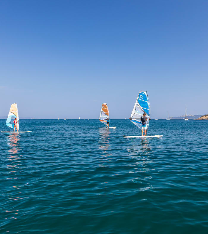 Windsurf og Multisport på Giens-halvøen