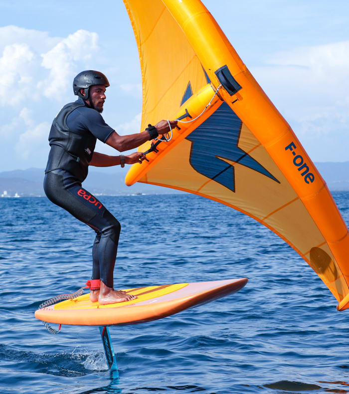 Wingfoil à la presqu’île de Giens