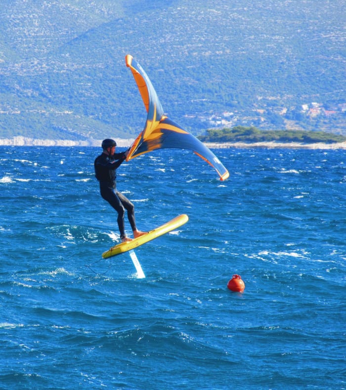 Wingfoil & Wake foil