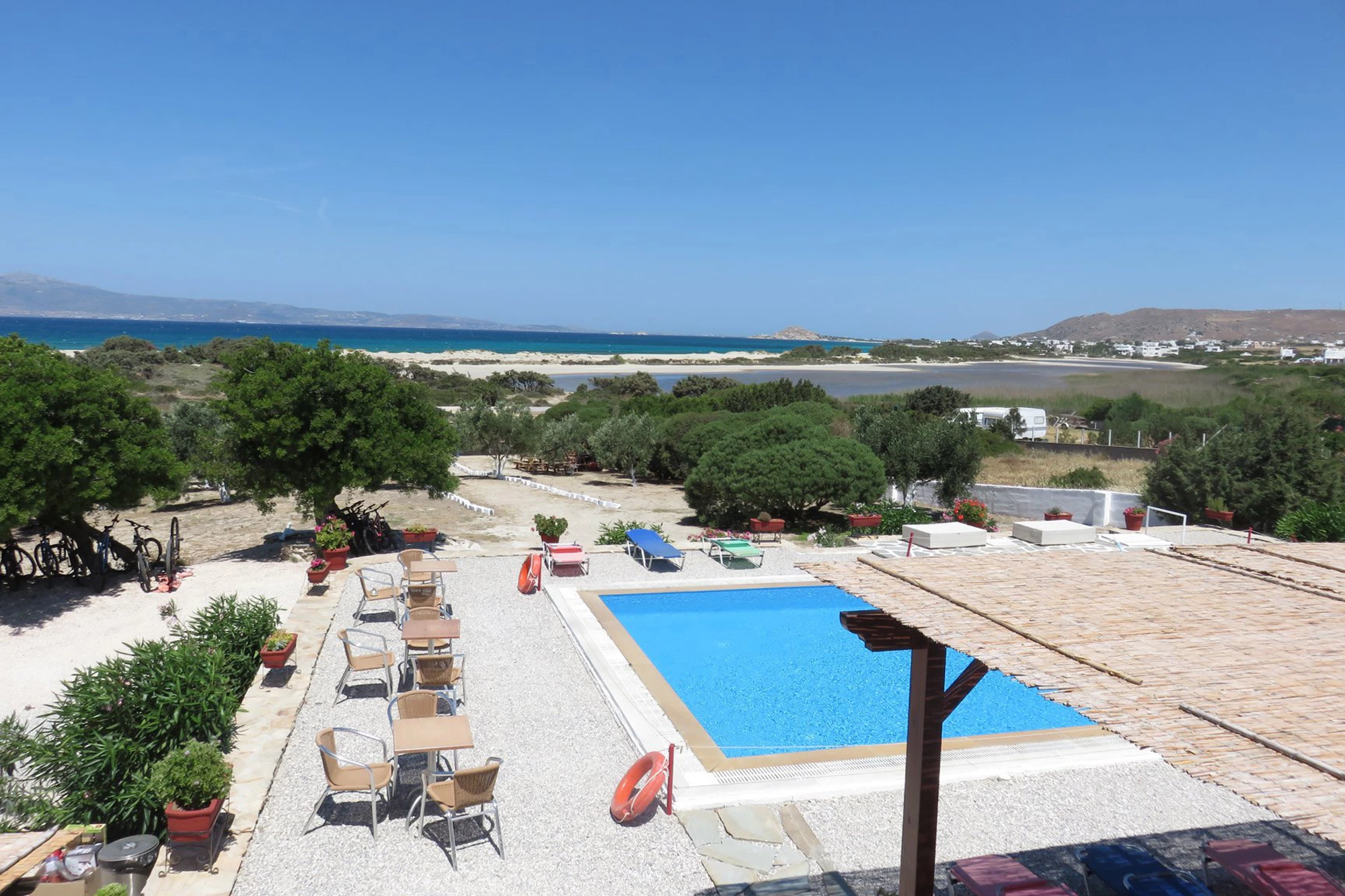 UCPA Naxos: Bo på The Romanzza ved Glyfada Strand